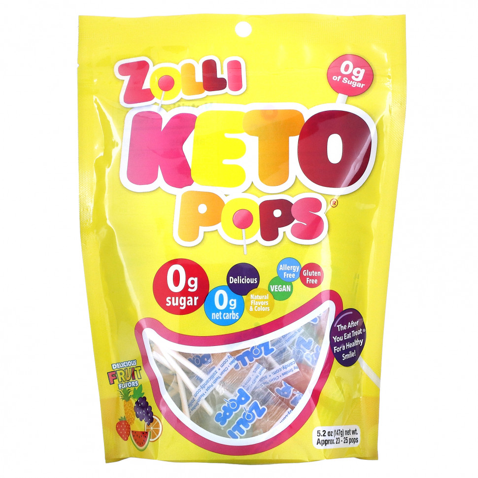   Zollipops, Keto Pops, , 147  (5,2 )   -     , -  