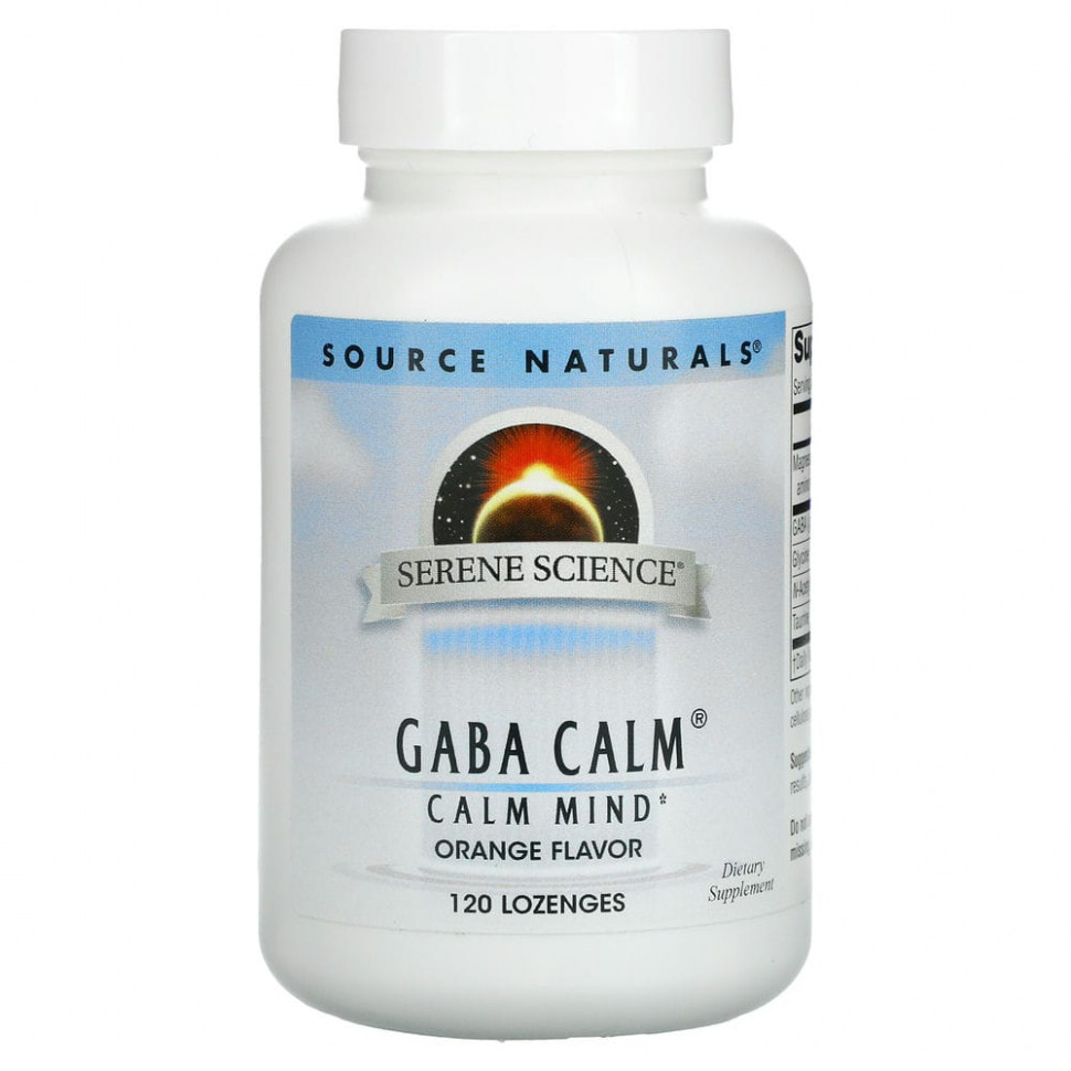   Source Naturals, GABA Calm, ,  , 120      -     , -,   