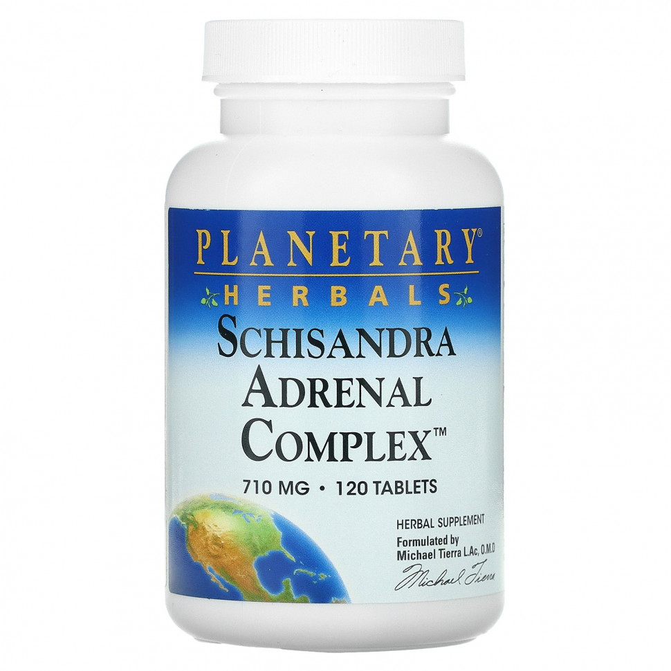   Planetary Herbals, Schisandra Adrenal Complex, 710 , 120    -     , -,   