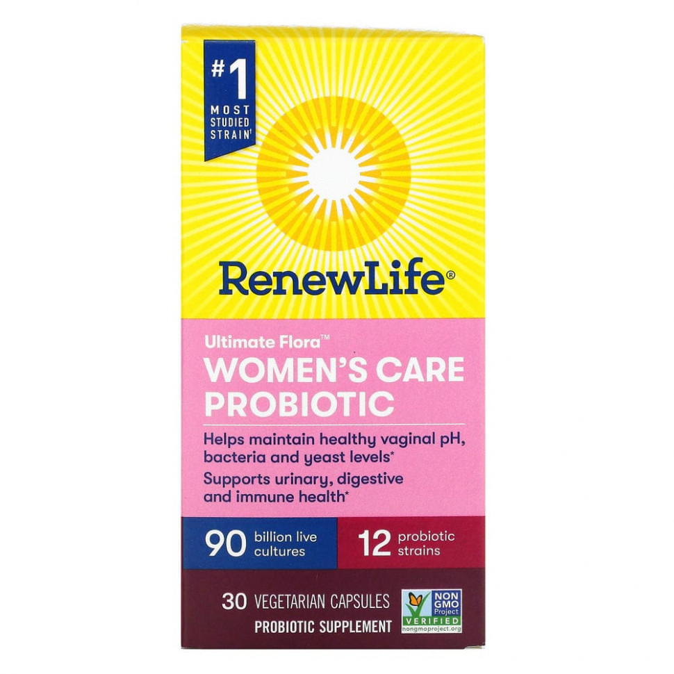   Renew Life, Ultimate Flora,  Women's Care  , 90   , 30     -     , -  