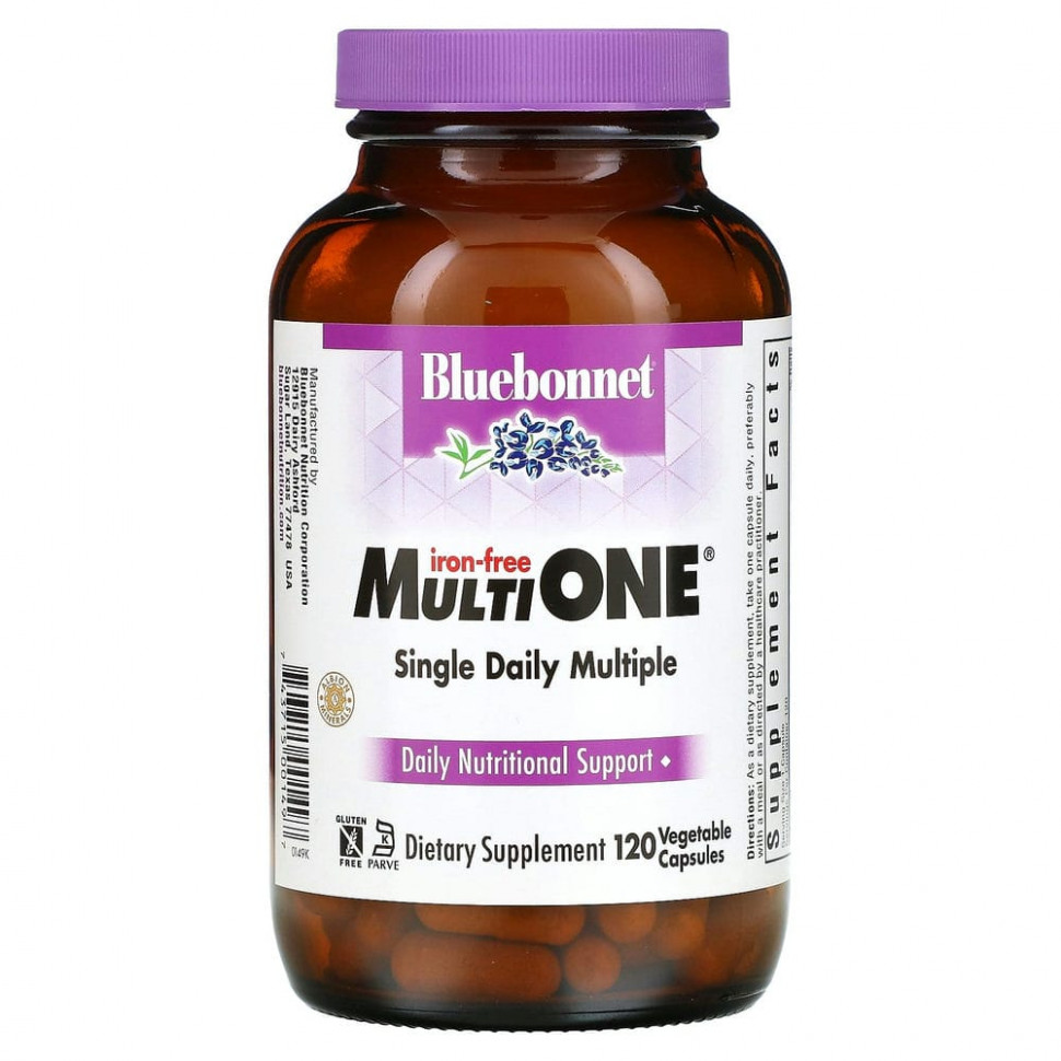  Bluebonnet Nutrition, Multi One, Single Daily Multiple,  , 120    IHerb ()