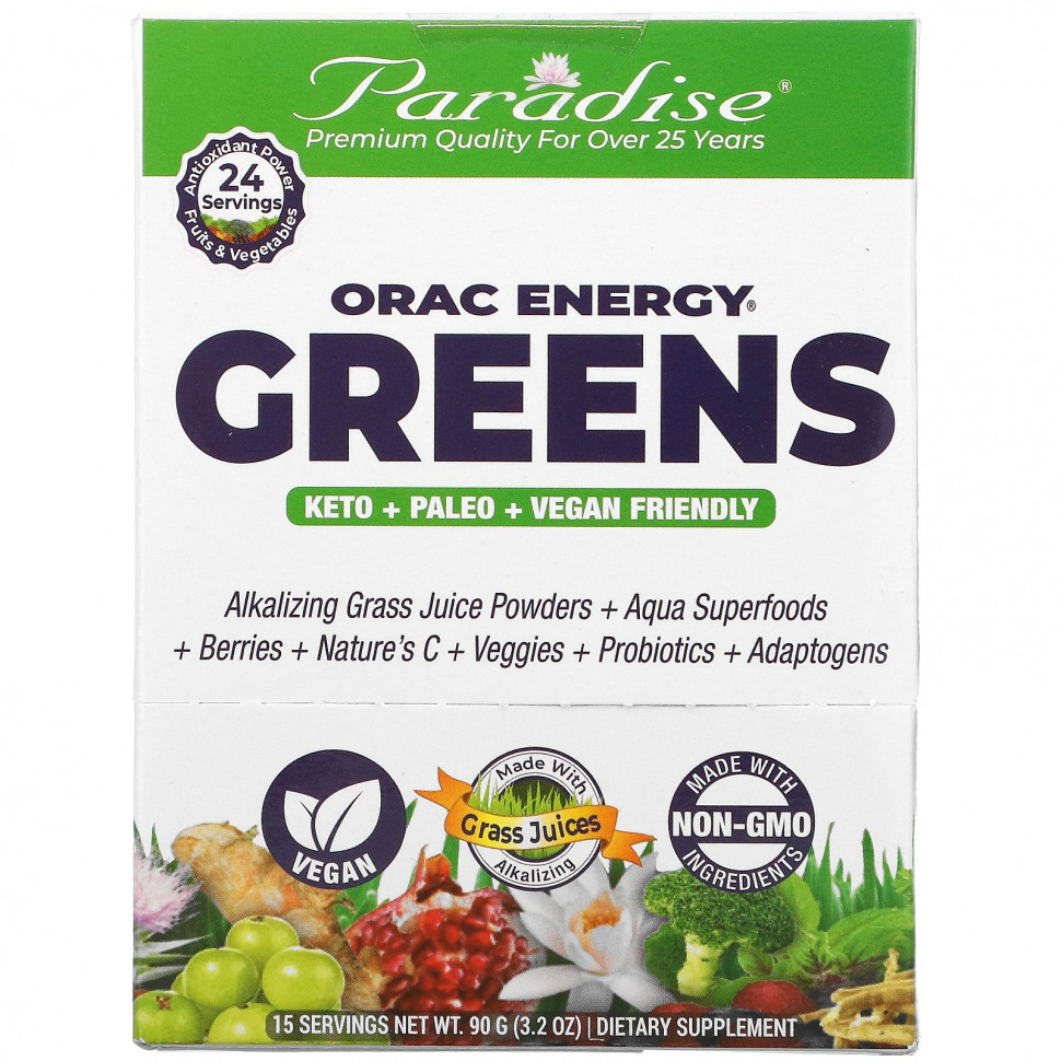   Paradise Herbs,   ' ORAC', 15   6    -     , -  