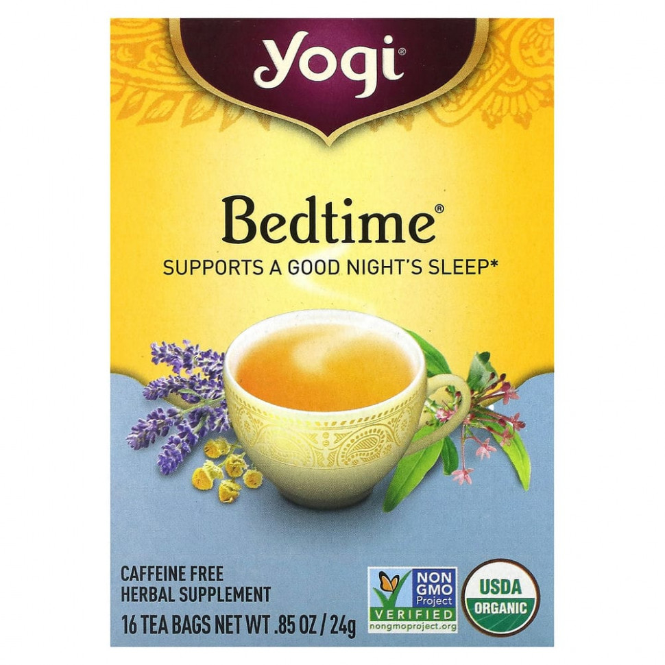  Yogi Tea, Bedtime,  , 16  , 24  (85 )  IHerb ()