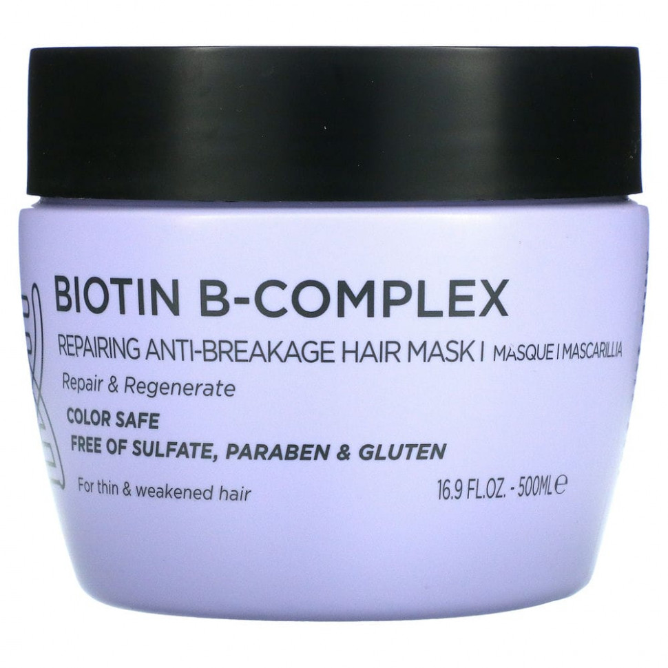   Luseta Beauty, Biotin B-Complex,    ,  , 500  (16,9 . )   -     , -  