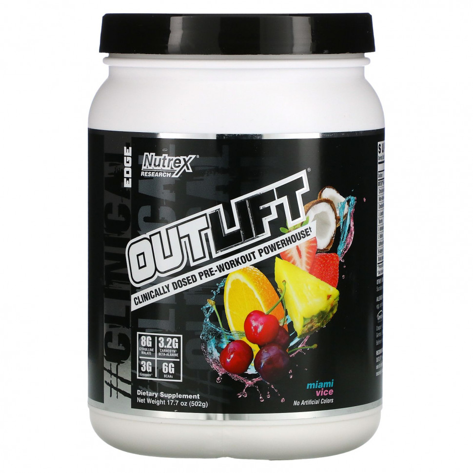   Nutrex Research, Outlift,        , Miami Vice, 502  (17,7 )   -     , -,   