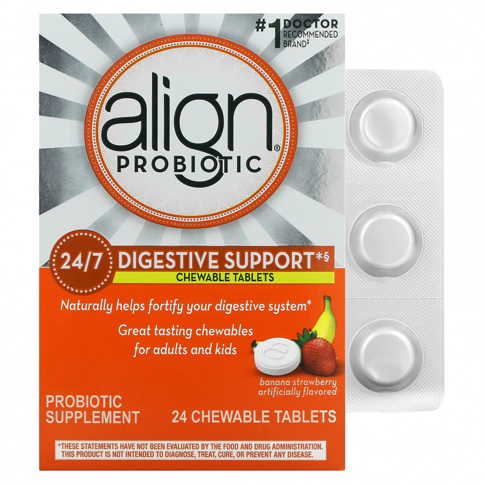   Align Probiotics, 24/7   ,   , 24     -     , -  