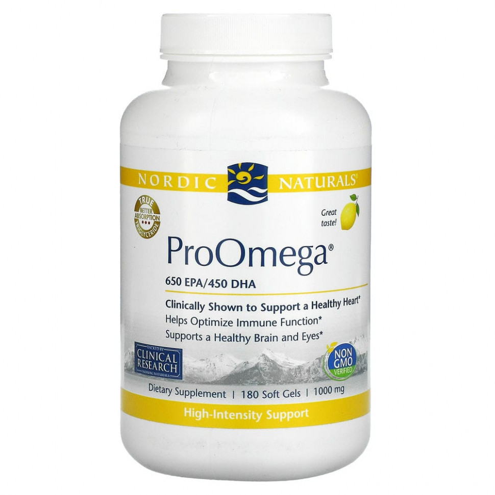   Nordic Naturals, ProOmega,   , 1000 , 180      -     , -  