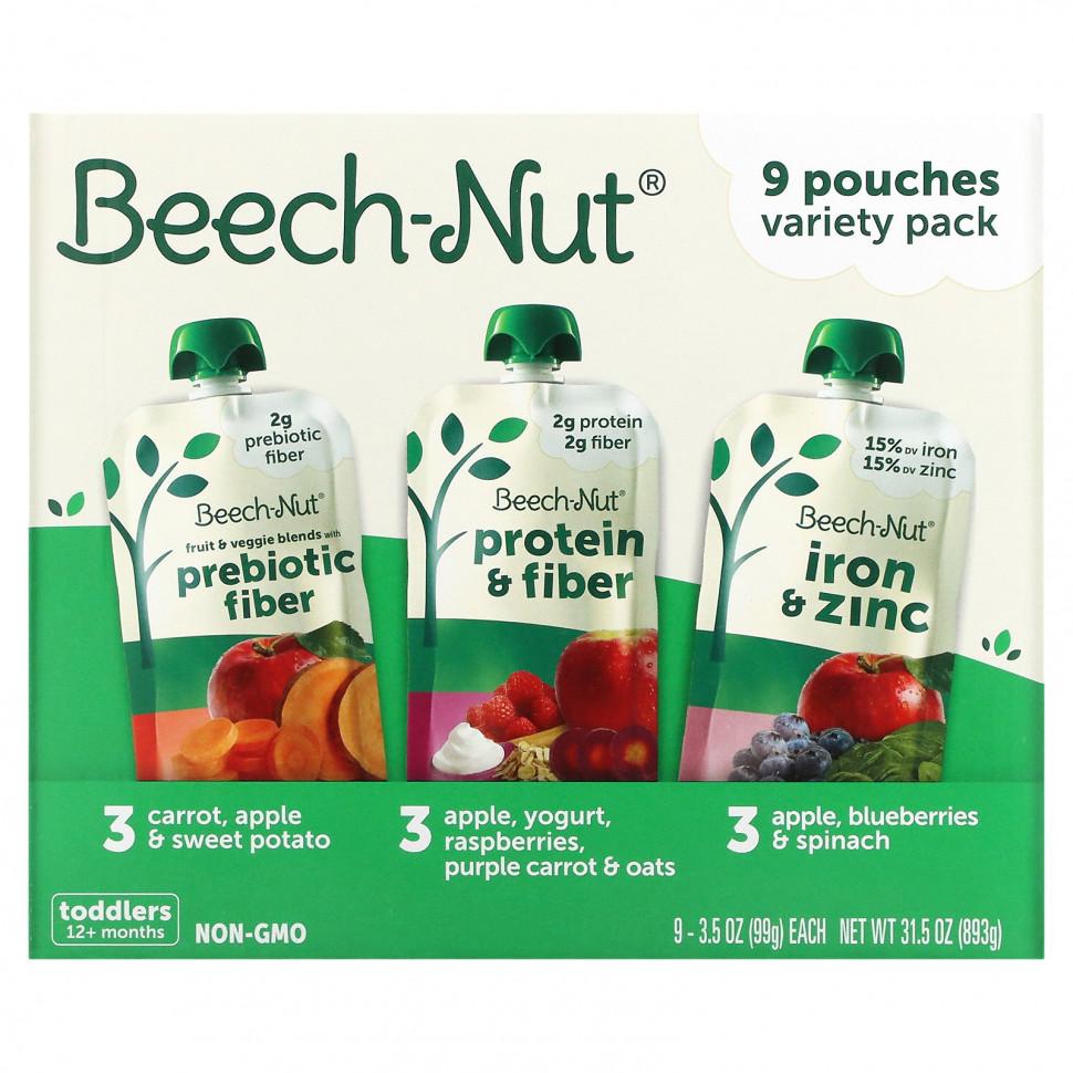   Beech-Nut, Variety Pack,  12 , 9 , 99  (3,5 )   -     , -  