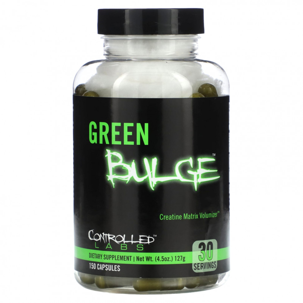   Controlled Labs, Green Bulge, Creatine Matrix Volumizer, 150    -     , -  