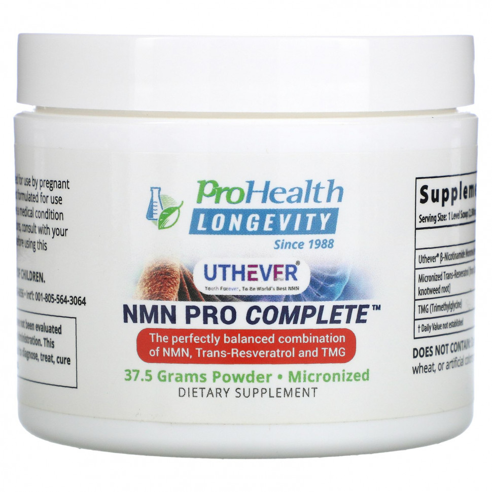   ProHealth Longevity, NMN Pro Complete, 37,5    -     , -  