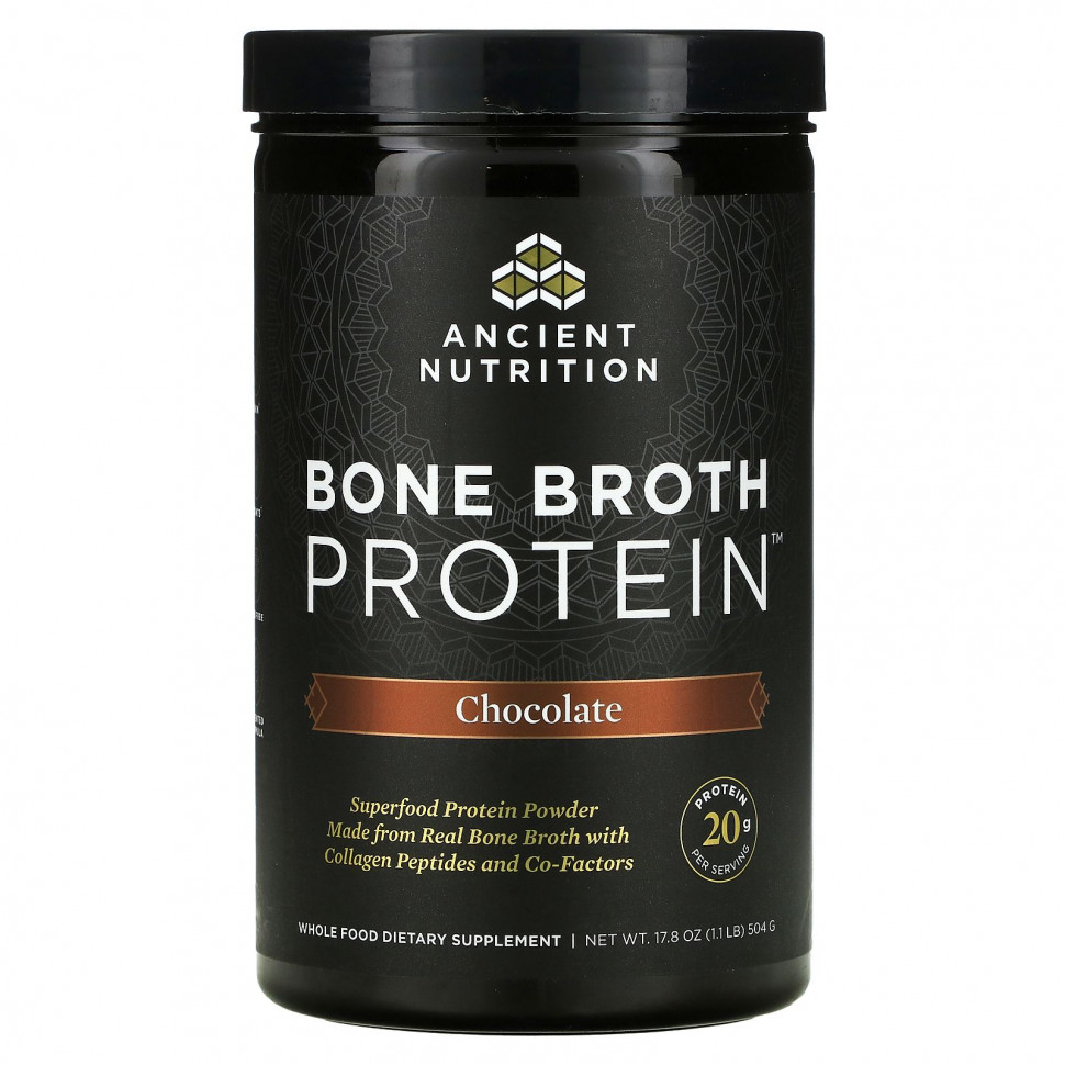  Dr. Axe / Ancient Nutrition, Bone Broth Protein, , 1,1  (17,8 )   -     , -,   