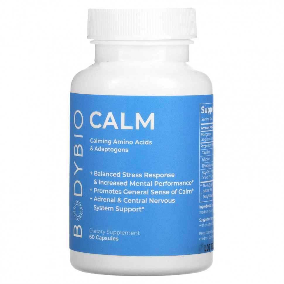   BodyBio, Calm, 60    -     , -,   