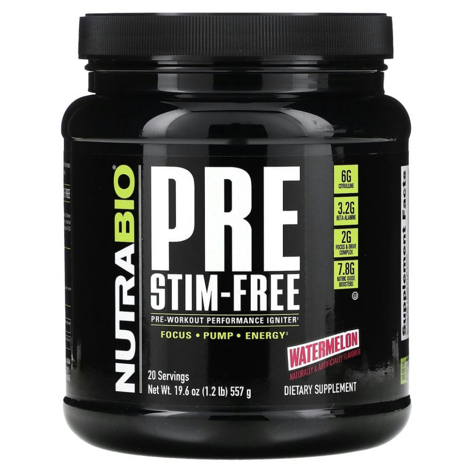   Nutrabio Labs, Pre-Workout Performance Igniter,  ,  , 557  (1,2 )   -     , -  