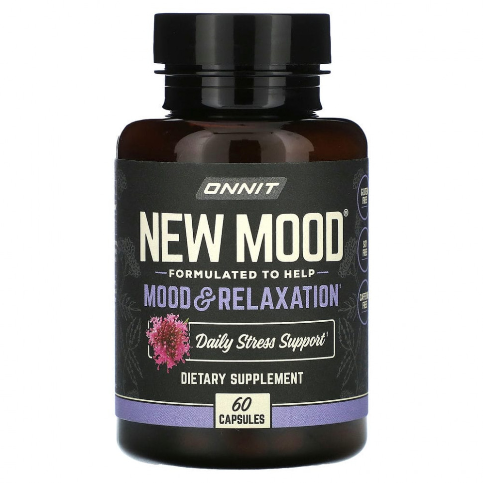   Onnit, New Mood, Mood & Relaxation, 60    -     , -,   