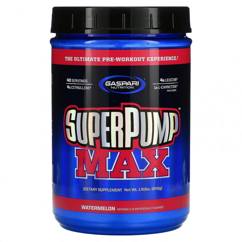   Gaspari Nutrition, SuperPump Max, , 640  (1,41 )   -     , -  