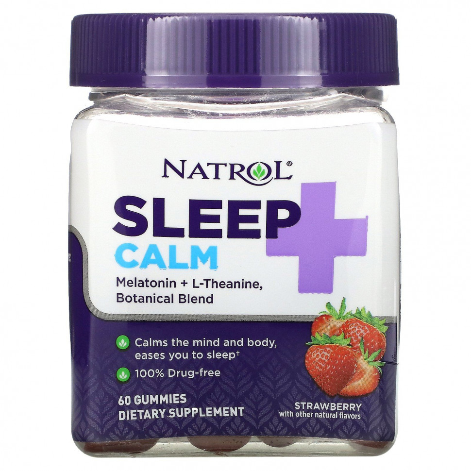   Natrol, Sleep + Calm, , 60     -     , -  