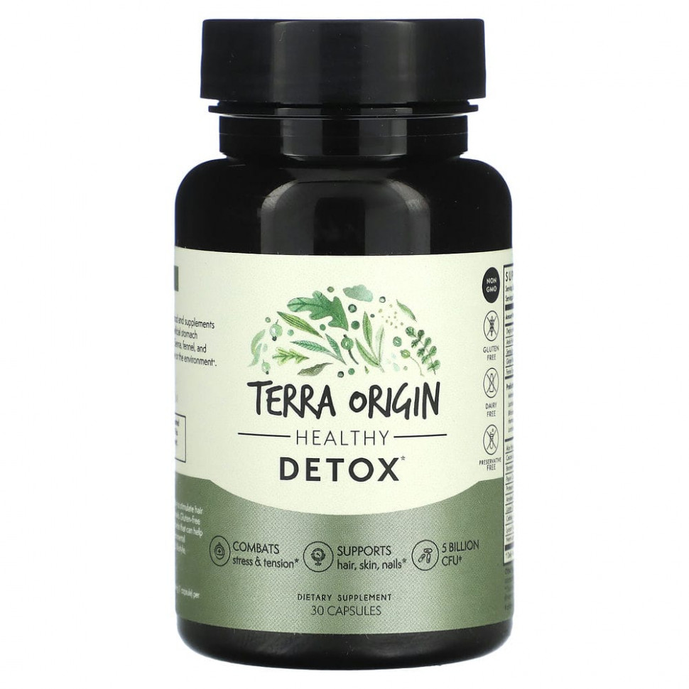   Terra Origin, Healthy Detox, 30    -     , -,   