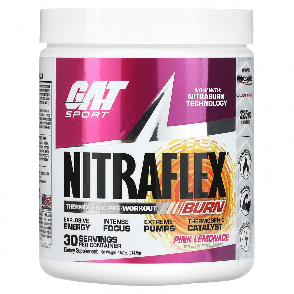   GAT, Sport, NITRAFLEX Burn,  , 214,5  (7,57 )   -     , -  