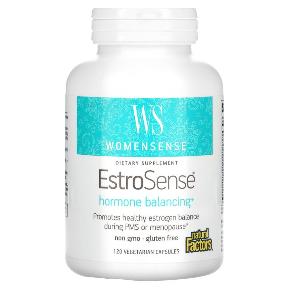   Natural Factors, WomenSense, EstroSense,  , 120     -     , -,   
