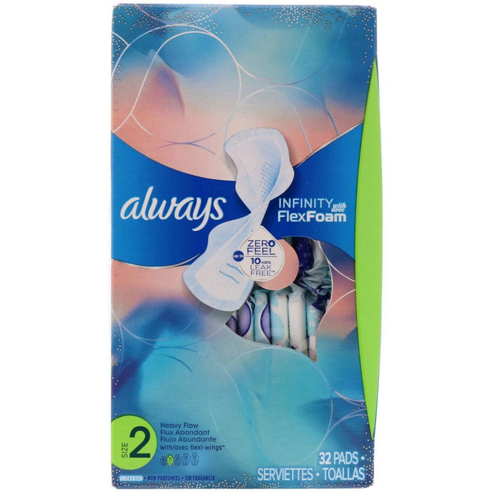   Always, Infinity Flex Foam with Flexi-Wings,  2,     ,  , 32    -     , -  