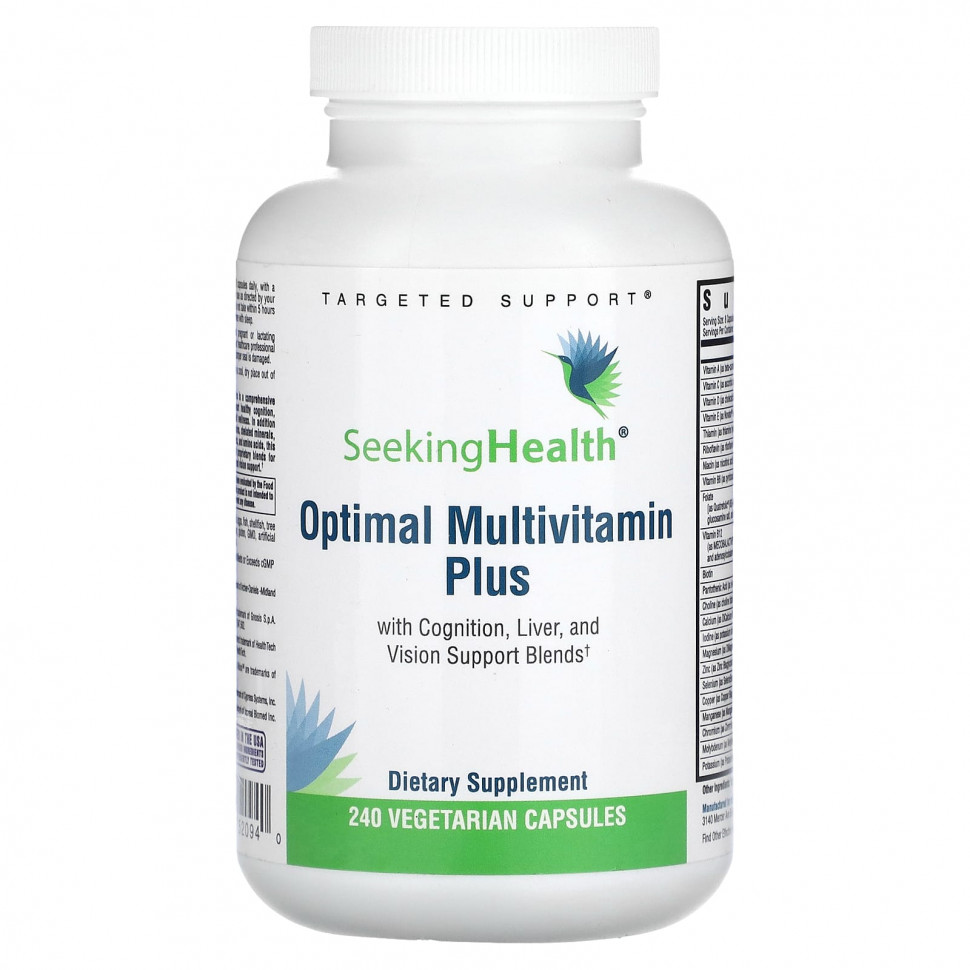   Seeking Health, Optimal Multivitamin Plus, 240     -     , -,   