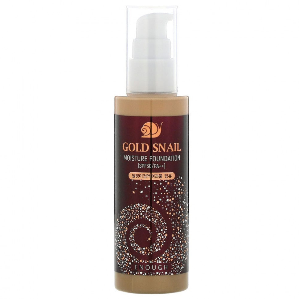   Enough, Gold Snail,  , 13, SPF 30 PA ++, 100  (3,38 . )   -     , -  