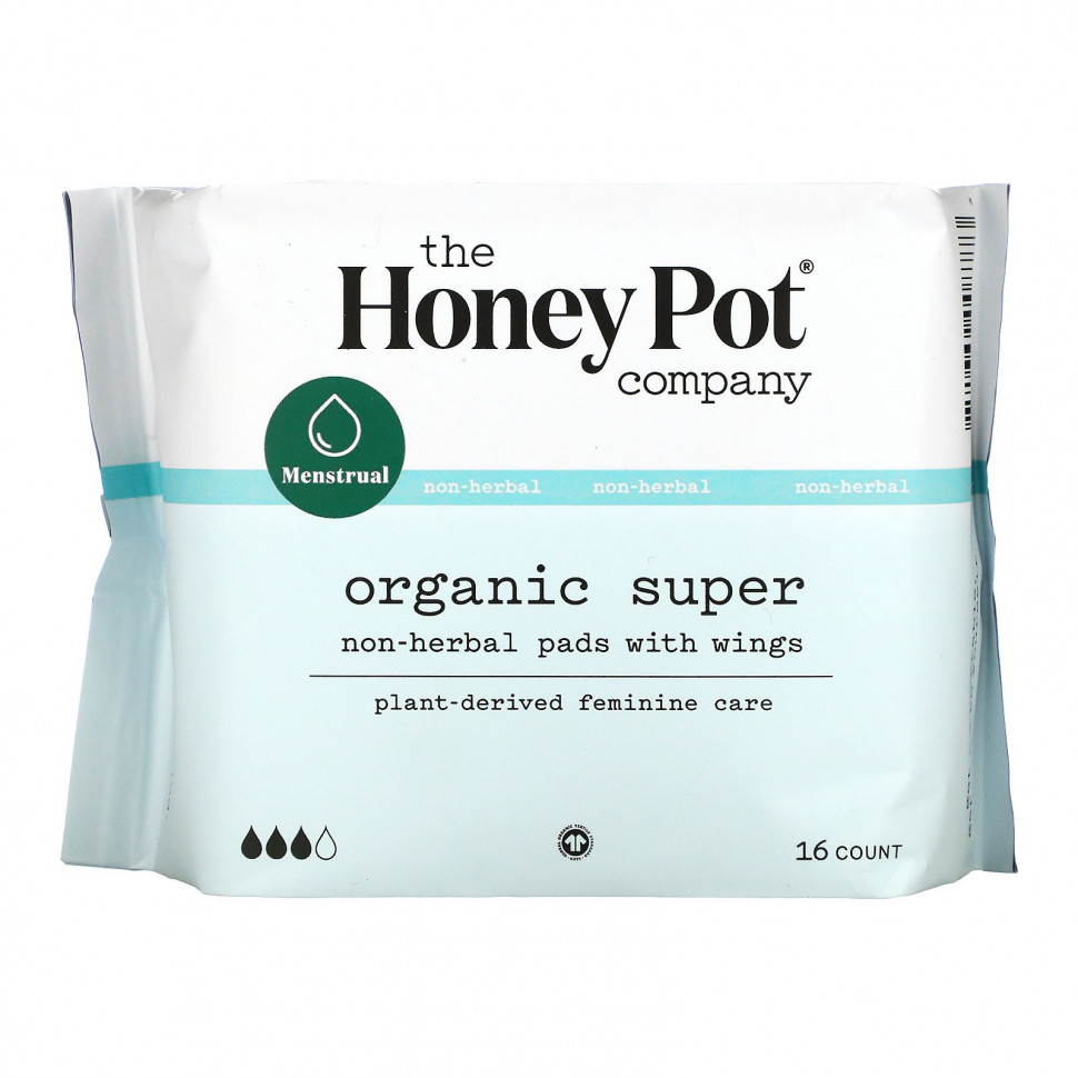   The Honey Pot Company,     , Organic Super, 16 .   -     , -  