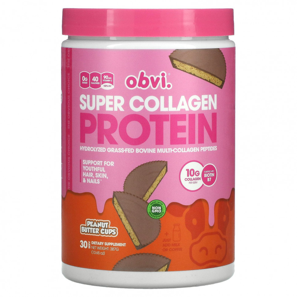   Obvi, Super Collagen Protein,    , 387  (13,65 )   -     , -  