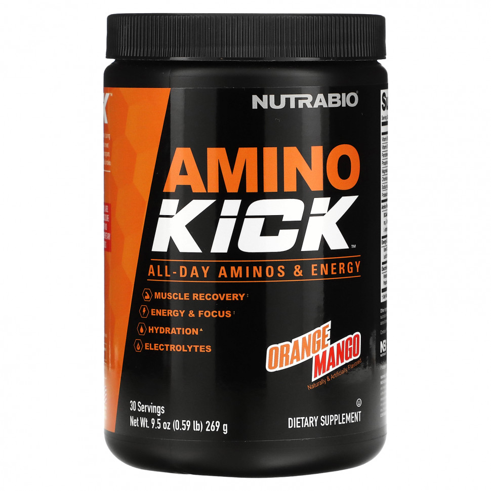   Nutrabio Labs, Amino Kick,   , 269  (0,59 )   -     , -  