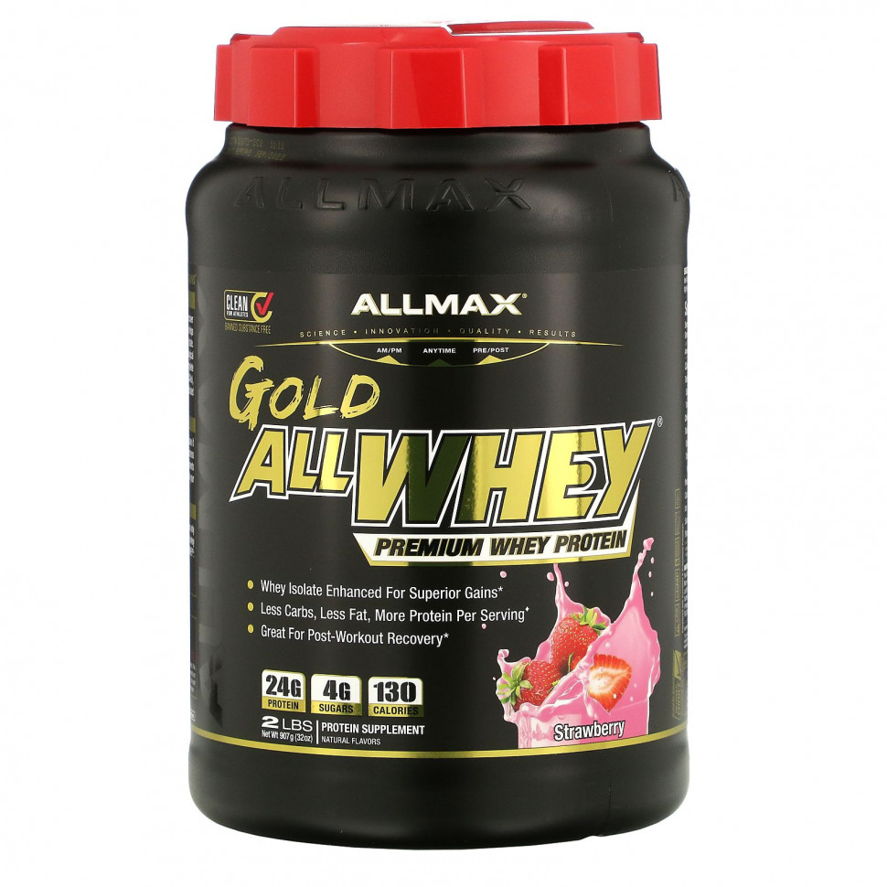   ALLMAX Nutrition, AllWhey Gold, 100%   -,   , 907  (2 )   -     , -,   