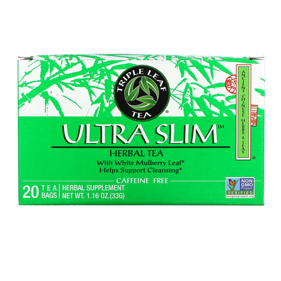   Triple Leaf Tea, Ultra Slim,      ,  , 20    33  (1,16 )   -     , -  