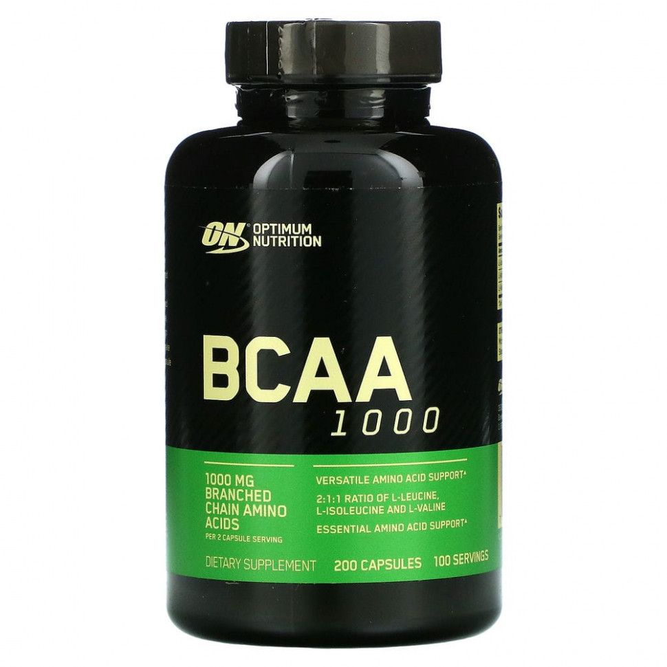   Optimum Nutrition, BCAA 1000, 500 , 200    -     , -  