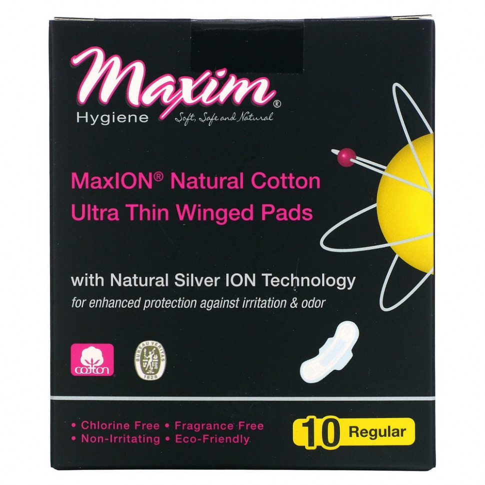   Maxim Hygiene Products,    ,   Natural Silver ION, , 10 .   -     , -  