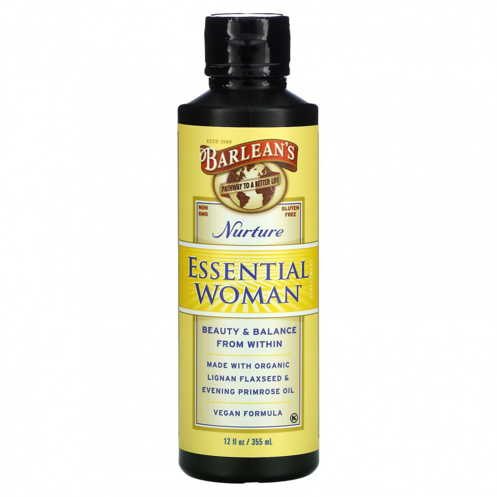   Barlean's, Essential Woman, Nurture, 355  (12 . )   -     , -  