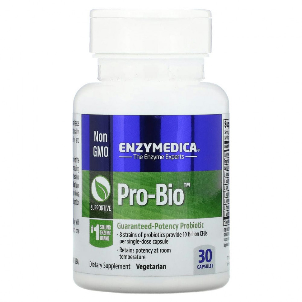   Enzymedica, Pro Bio,    , 30    -     , -  