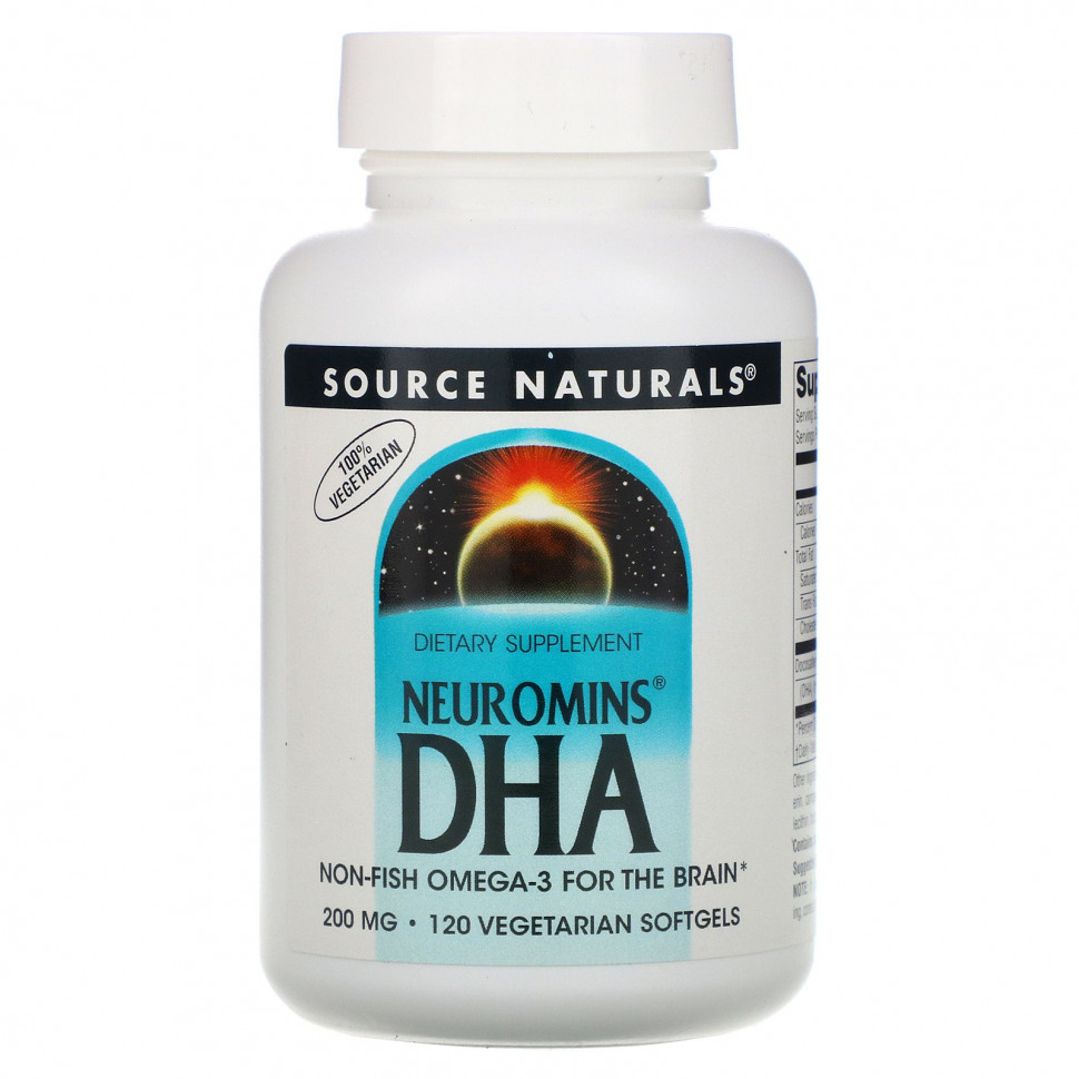   Source Naturals, Neuromins , 200 , 120      -     , -  