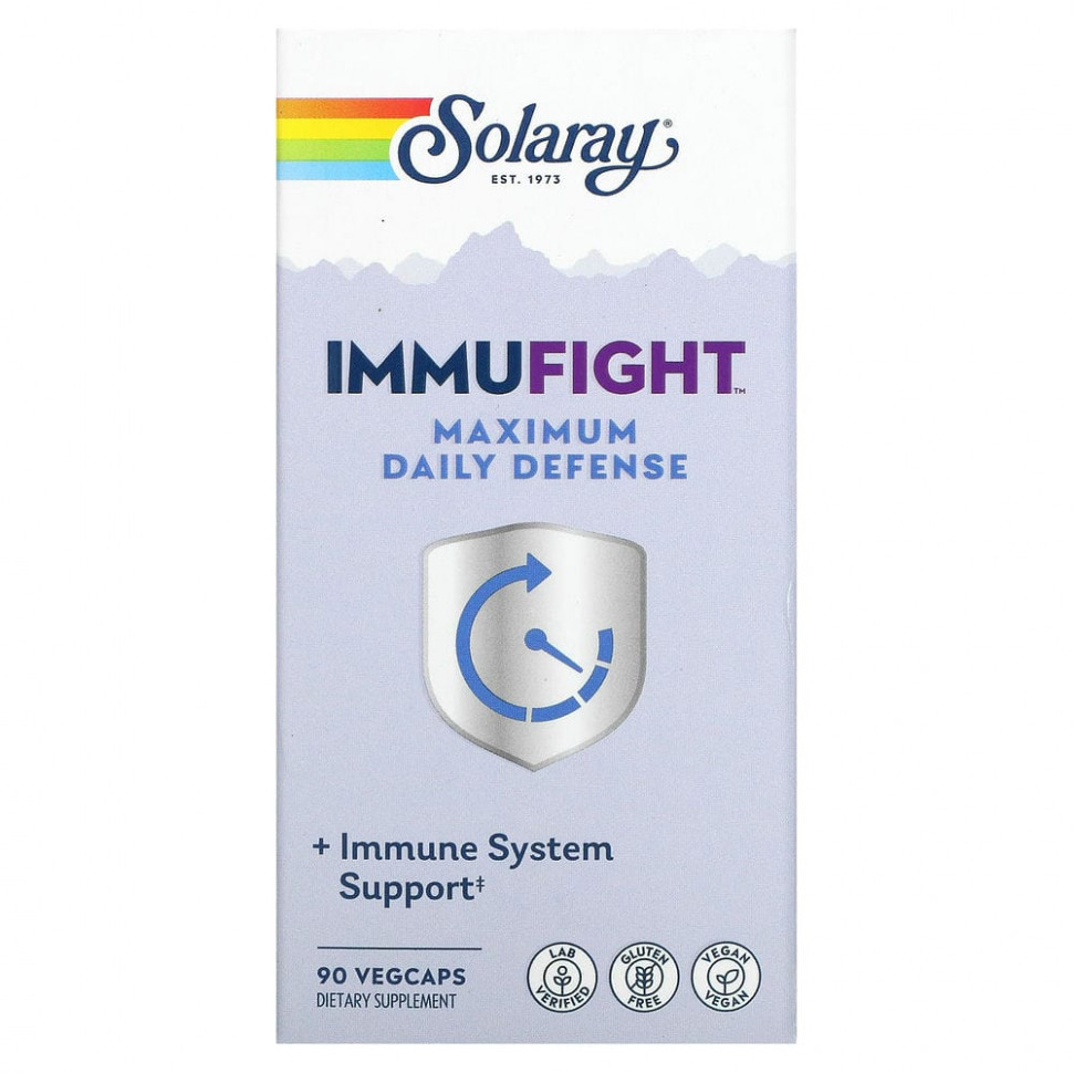   Solaray, ImmuFight,   , 90 VegCaps   -     , -,   