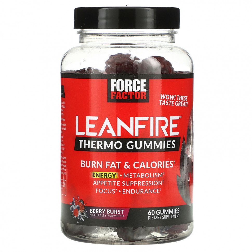  Force Factor, LeanFire, - ,   , 60    IHerb ()