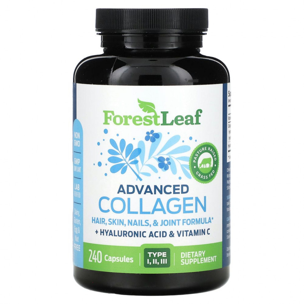   Forest Leaf, Advanced Collagen, 240    -     , -  