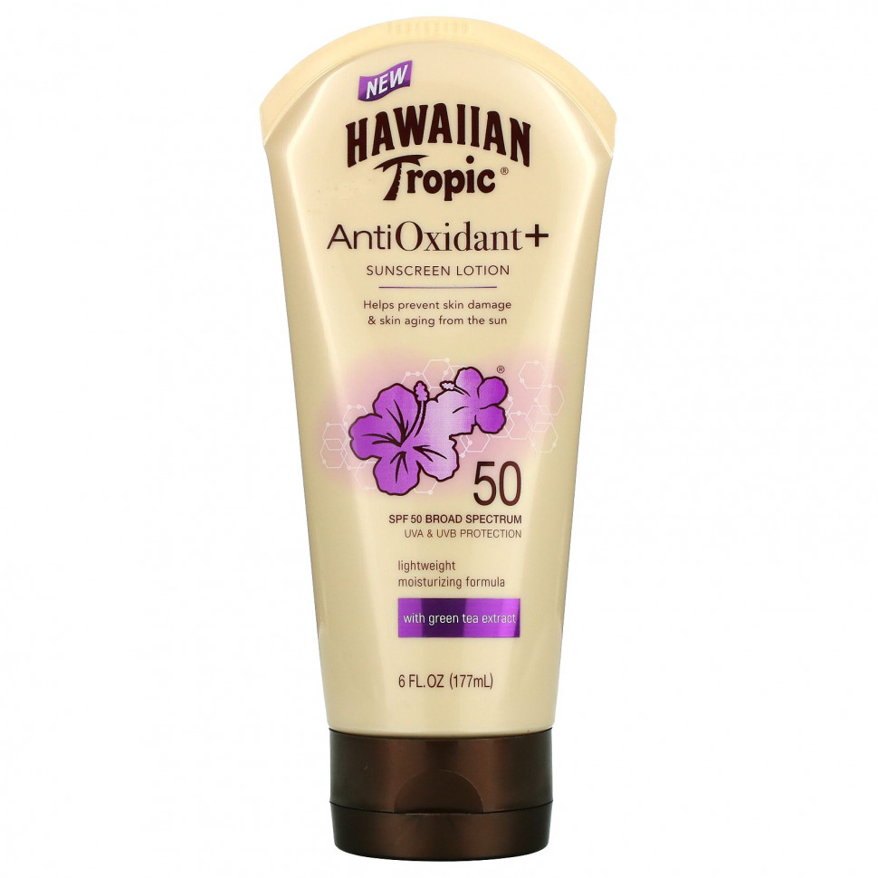   Hawaiian Tropic,  +  , SPF 50, 6   (177 )   -     , -  