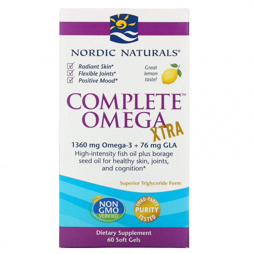   Nordic Naturals, Complete Omega Xtra   , 680 , 60      -     , -  