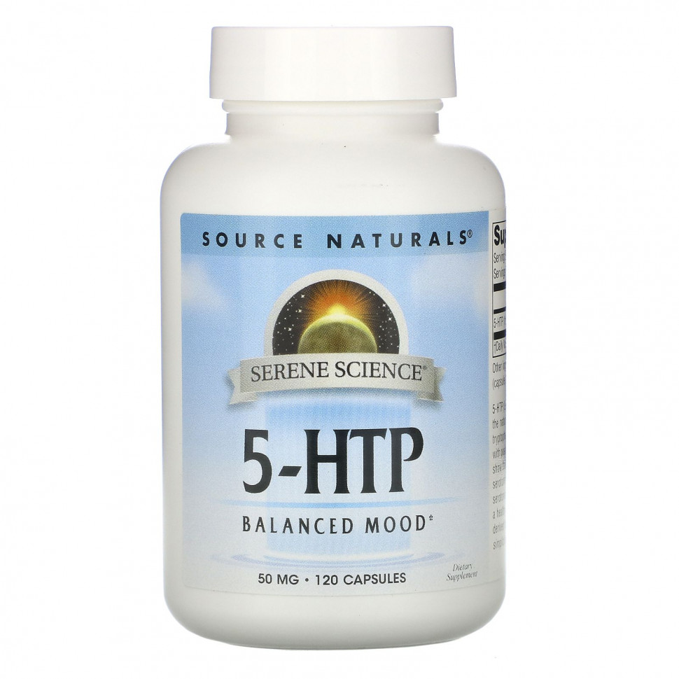   Source Naturals, 5-HTP, 50 , 120    -     , -  