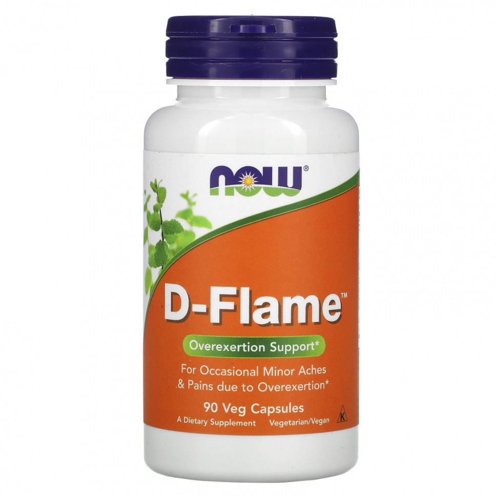   NOW Foods, D-Flame, 90     -     , -  