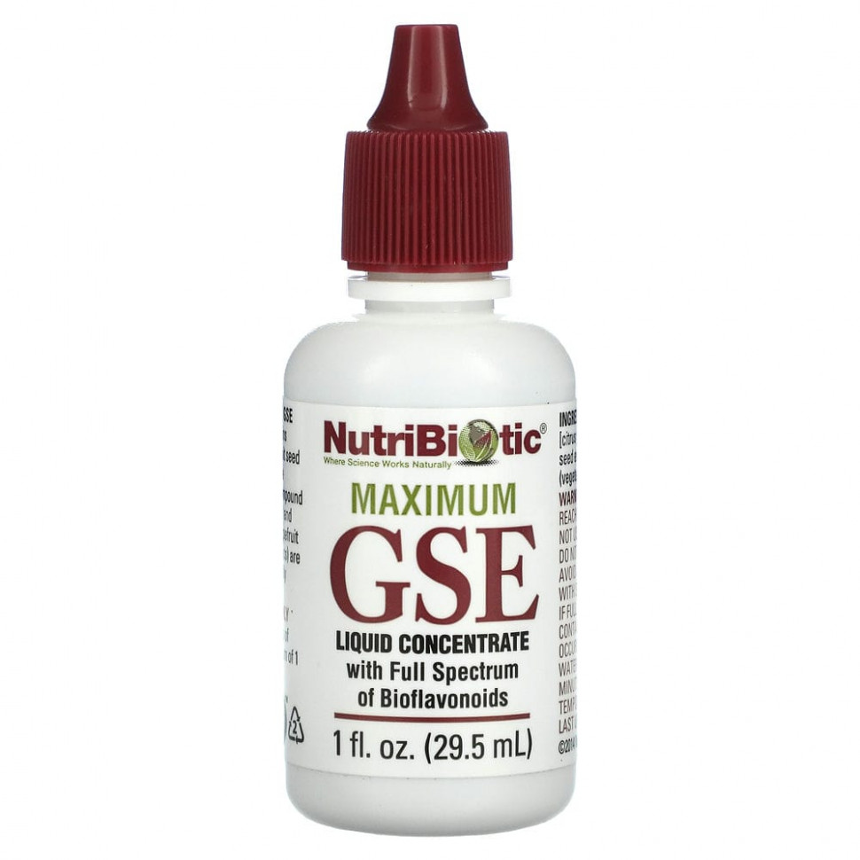  NutriBiotic, Maximum GSE,  , 29,5  (1  )  IHerb ()