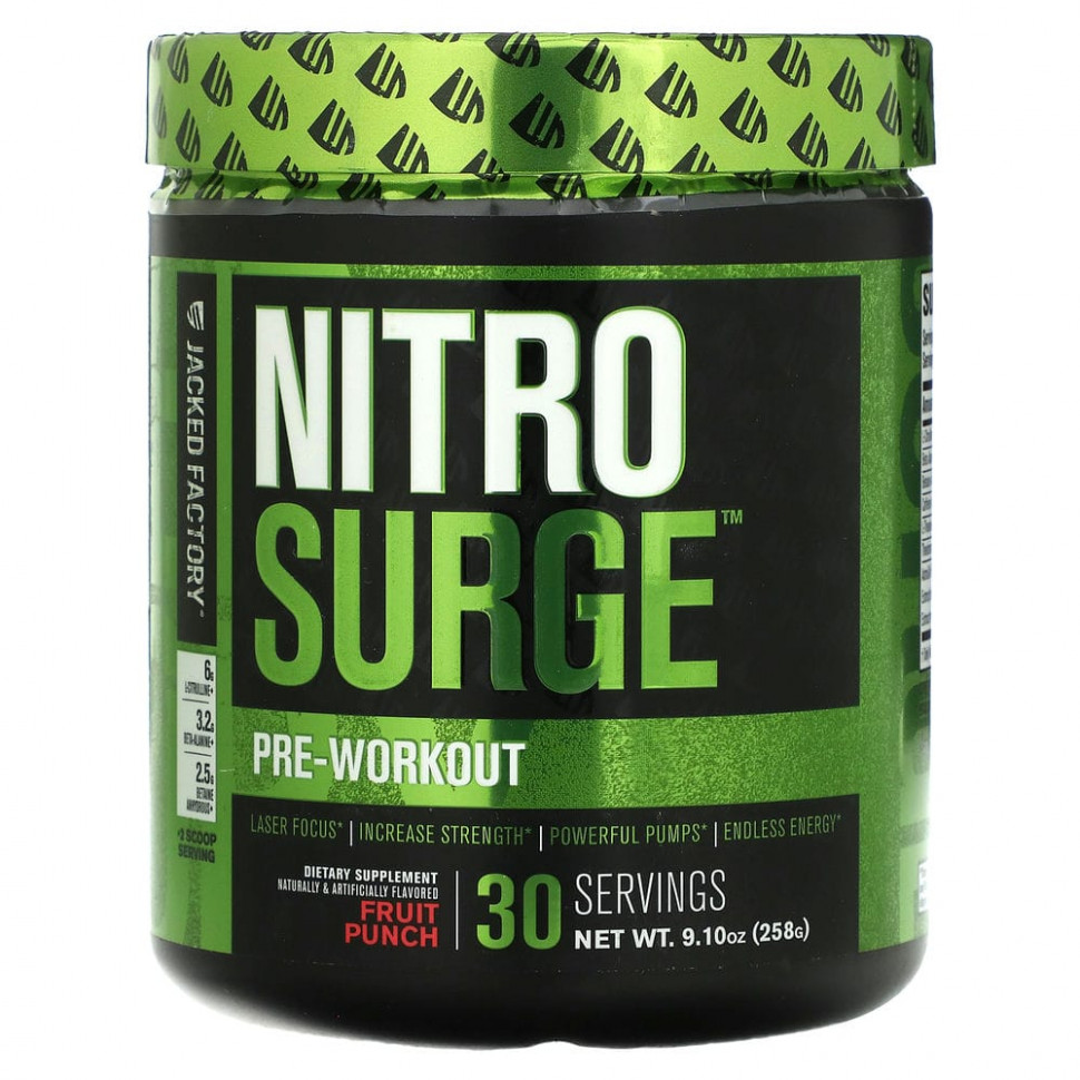   Jacked Factory, Nitro Surge,  ,  , 258  (9,10 )   -     , -  