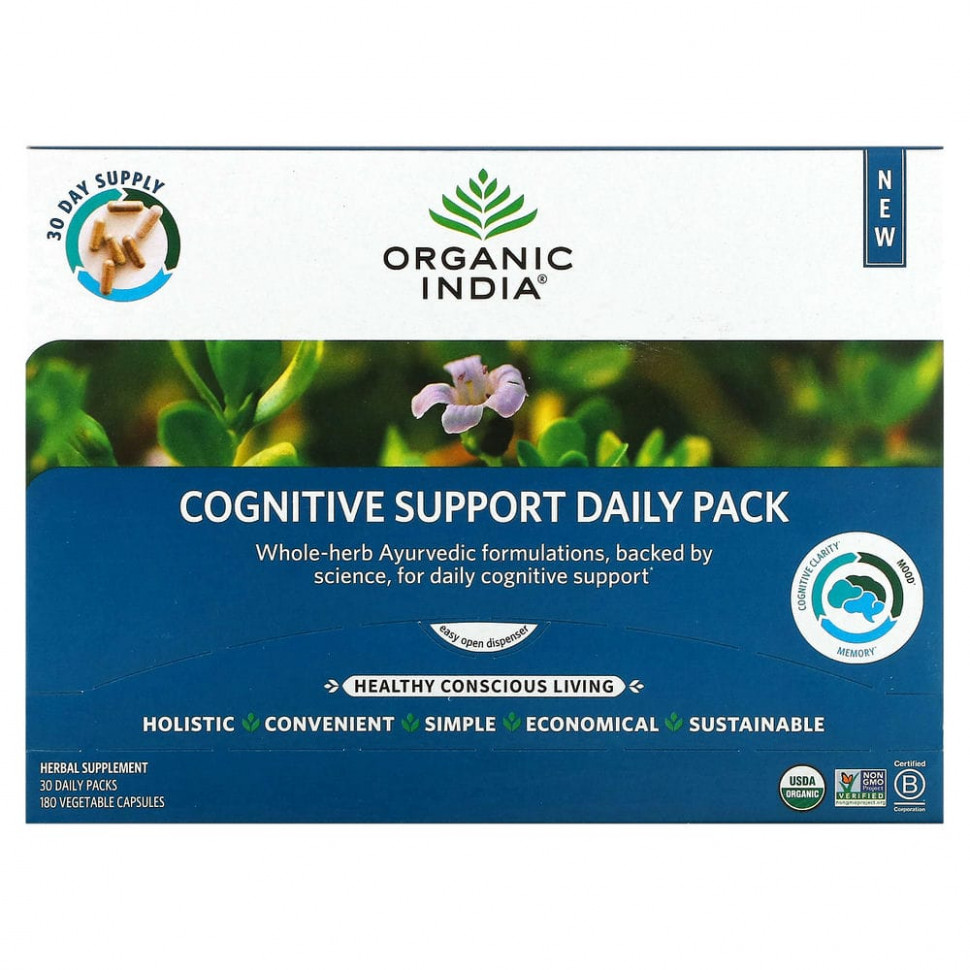  Organic India,      , 30  , 180    IHerb ()