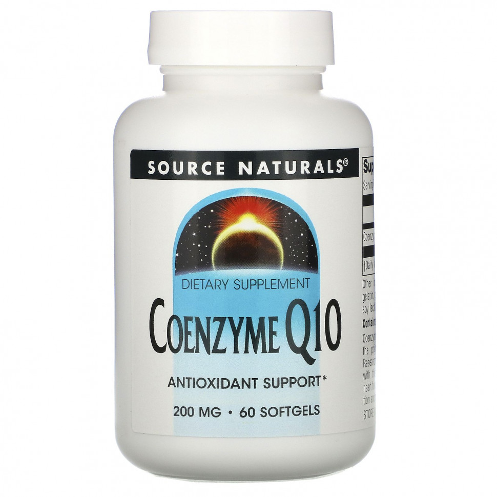   Source Naturals,  Q10, 200 , 60     -     , -  