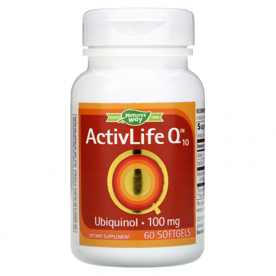  Nature's Way, ActivLife  Q10, 100 , 60   IHerb ()