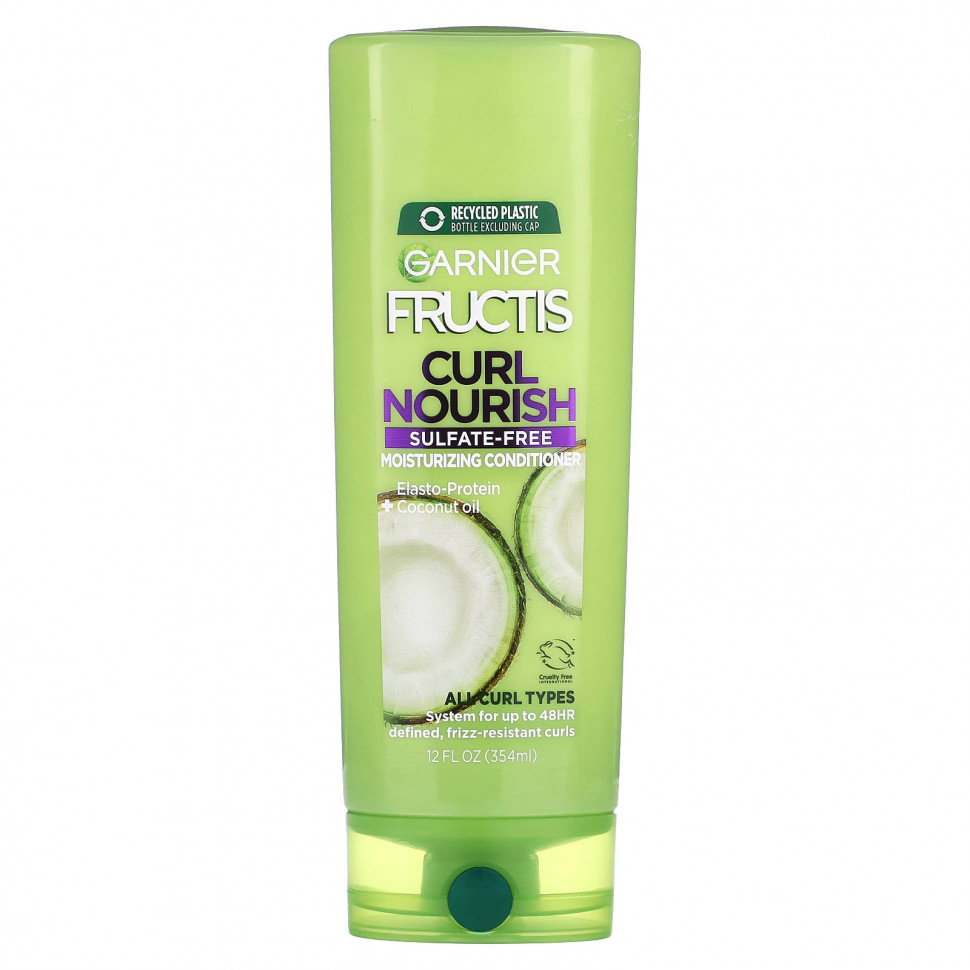   Garnier, Fructis, Curl Nourish,      , 354  (12 . )   -     , -  