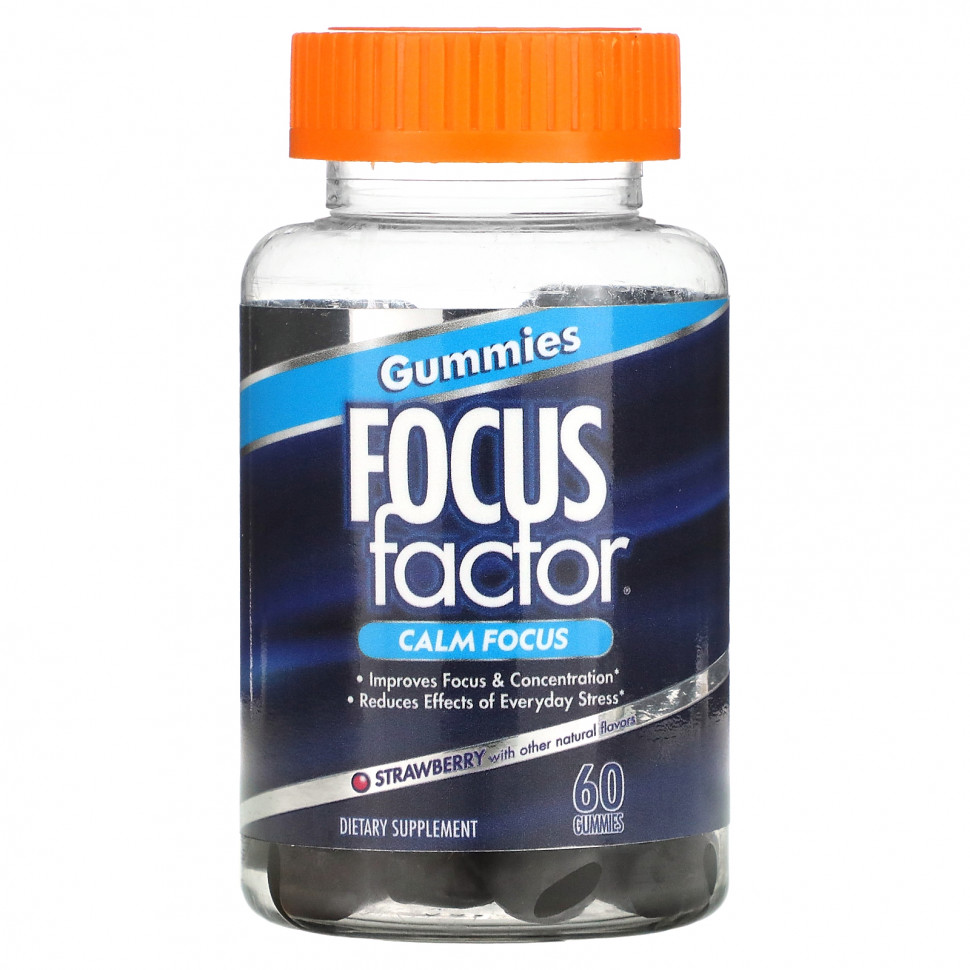   Focus Factor, Calm Focus, , 60     -     , -,   